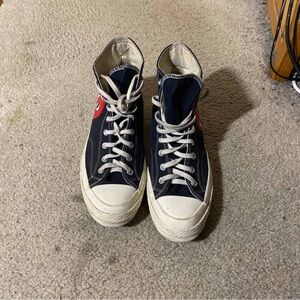 Size 12 - Converse Chuck Taylor All Star High x Comme des Garcons Play 2015